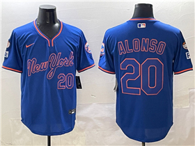 New York Mets #20 Pete Alonso Blue 2025 Spring Training Limited Jersey