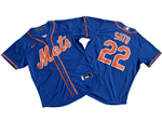 New York Mets #22 Juan Soto Youth Royal Blue Jersey