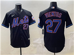 New York Mets #27 Mark Vientos Black Limited Jersey