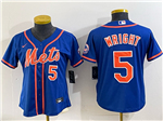New York Mets #5 David Wright Women's Royal Blue Limited Jersey