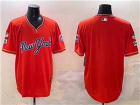 New York Mets Orange 2025 Spring Training Limited Team Jersey
