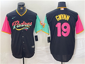 San Diego Padres #19 Tony Gwynn Black 2022 City Connect Jersey