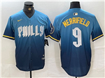 Philadelphia Phillies #9 Whit Merrifield Blue 2024 City Connect Limited Jersey