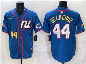 Cincinnati Reds #44 Elly De La Cruz Blue 2025 MLB All-Star Edition Limited Jersey