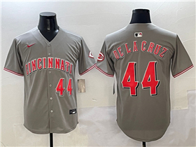 Cincinnati Reds #44 Elly De La Cruz Gray Limited Jersey