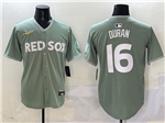 Boston Red Sox #16 Jarren Duran Green 2025 City Connect Limited Jersey