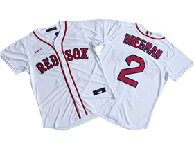 Boston Red Sox #2 Alex Bregman White Limited Jersey
