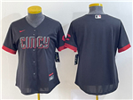 Cincinnati Reds Women's Black 2023 City Connect Team Jersey