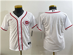 Cincinnati Reds Youth White Limited Team Jersey