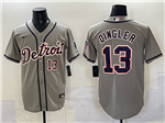 Detroit Tigers #13 Dillon Dingler Gray Limited Jersey