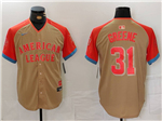 Detroit Tigers #31 Riley Greene Cream 2024 MLB All-Star Game Limited Jersey