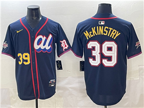 American League #39 Zach McKinstry Navy 2025 MLB All-Star Edition Limited Jersey