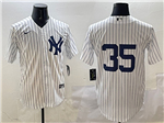 New York Yankees #35 Cody Bellinger White Limited Jersey