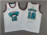 Memphis Grizzlies #12 Ja Morant Youth 2024-25 White Classic Edition Swingman Jersey