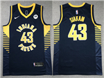 Indiana Pacers #43 Pascal Siakam Navy Swingman Jersey