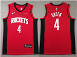 Houston Rockets #4 Jalen Green Red Swingman Jersey