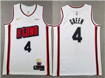 Houston Rockets #4 Jalen Green 2024-25 White City Edition Swingman Jersey