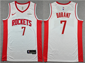 Houston Rockets #7 Kevin Durant White Swingman Jersey