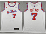 Houston Rockets #7 Kevin Durant 2025-26 White City Edition Swingman Jersey