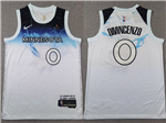 Minnesota Timberwolves #0 Donte DiVincenzo 2024-25 White City Edition Swingman Jersey