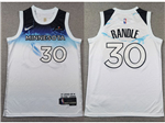Minnesota Timberwolves #30 Julius Randle 2024-25 White City Edition Swingman Jersey