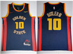 Golden State Warriors #10 Jimmy Butler III 2024-25 Navy City Edition Swingman Jersey