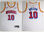 Golden State Warriors #10 Jimmy Butler III 2024-25 White Classic Edition Swingman Jersey