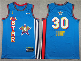 2025 NBA All-Star Game #30 Stephen Curry Blue Swingman Jersey
