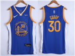 Golden State Warriors #30 Stephen Curry Blue Swingman Jersey