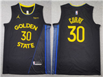 Golden State Warriors #30 Stephen Curry 2024-25 Black Statement Edition Swingman Jersey
