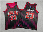 Chicago Bulls #23 Michael Jordan Youth 2025-26 Black Statement Edition Swingman Jersey