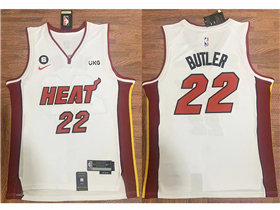 Miami Heat #22 Jimmy Butler White Swingman Jersey