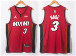 Miami Heat #3 Dwyane Wade 2020-21 Red Statement Swingman Jersey