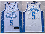 Orlando Magic #5 Paolo Banchero 2025-26 White City Edition Swingman Jersey