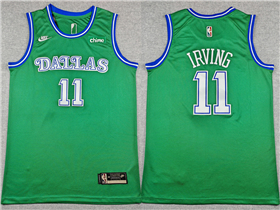 Dallas Mavericks #11 Kyrie Irving 2025-26 Green Classic Edition Swingman Jersey
