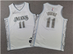 Dallas Mavericks #11 Kyrie Irving Youth 2024-25 White City Edition Swingman Jersey