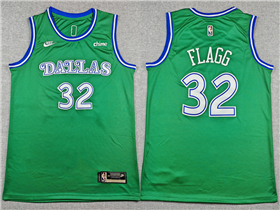 Dallas Mavericks #32 Cooper Flagg 2025-26 Green Classic Edition Swingman Jersey