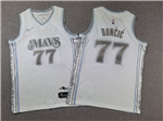 Dallas Mavericks #77 Luka Dončić Youth 2024-25 White City Edition Swingman Jersey