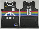 Denver Nuggets #15 Nikola Jokić 2025-26 Black City Edition Swingman Jersey