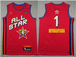2025 NBA All-Star Game #1 Victor Wembanyama Red Swingman Jersey