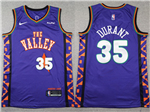 Phoenix Suns #35 Kevin Durant 2024-25 Purple City Edition Swingman Jersey