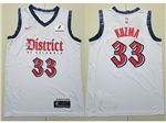 Washington Wizards #33 Kyle Kuzma 2024-25 White City Edition Swingman Jersey