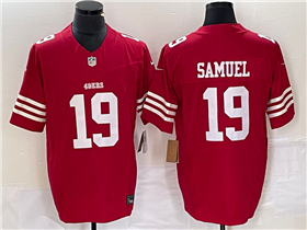 San Francisco 49ers #19 Deebo Samuel Red Vapor F.U.S.E. Limited Jersey