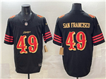San Francisco 49ers #49 San Francisco Black Rivalries Vapor F.U.S.E. Limited Jersey