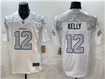 Buffalo Bills #12 Jim Kelly White Rivalries Vapor F.U.S.E. Limited Jersey