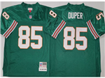 Miami Dolphins #85 Mark Duper 1984 Throwback Aqua Jersey