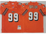 Miami Dolphins #99 Jason Taylor 2006 Throwback Orange Jersey