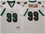 Miami Dolphins #99 Jason Taylor 2006 Throwback White Jersey
