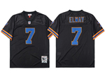 Denver Broncos #7 John Elway 1990 Throwback Black Jersey