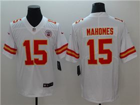 Kansas City Chiefs #15 Patrick Mahomes Youth White Vapor Limited Jersey